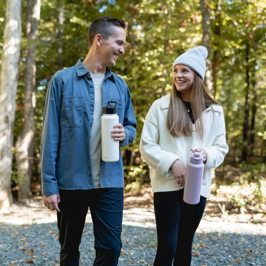 summit vattenflaska med sugrörslock sugrörslock och handtagslock