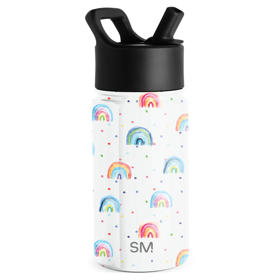 summit kids vattenflaska med sugrörslock